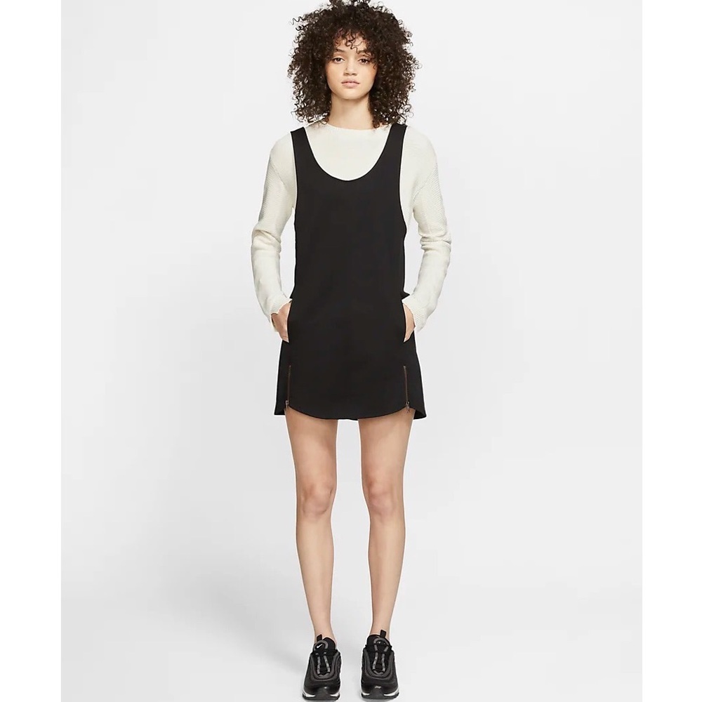 Hurley Dress Womens Size XS Sueded Zip Jumper Black